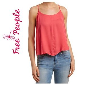 Free People Flowy Shoulder Tie Top